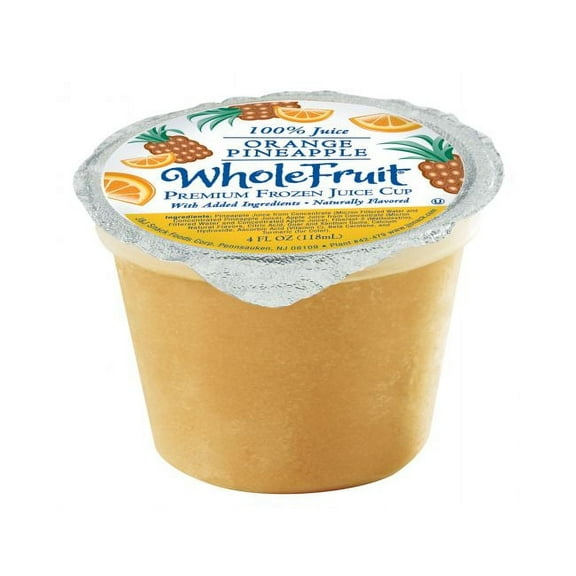 Whole Fruit Orange Premium Juice Cup, 4 Ounce - 96 per case.