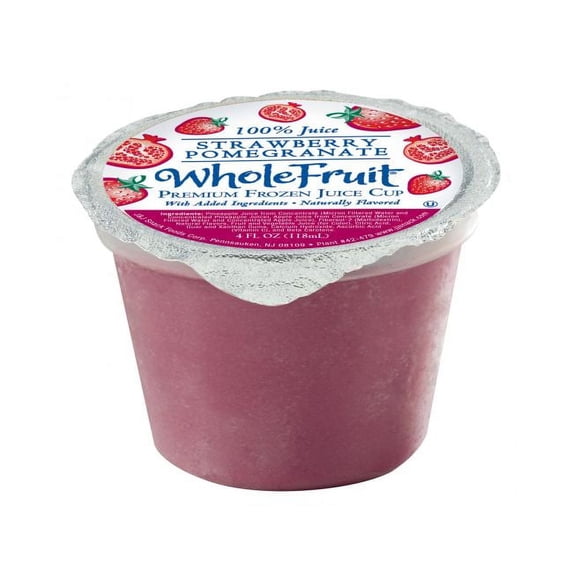 Whole Fruit Strawberry Pomegranate Premium Juice Cup, 4 Ounce - 96 per case.