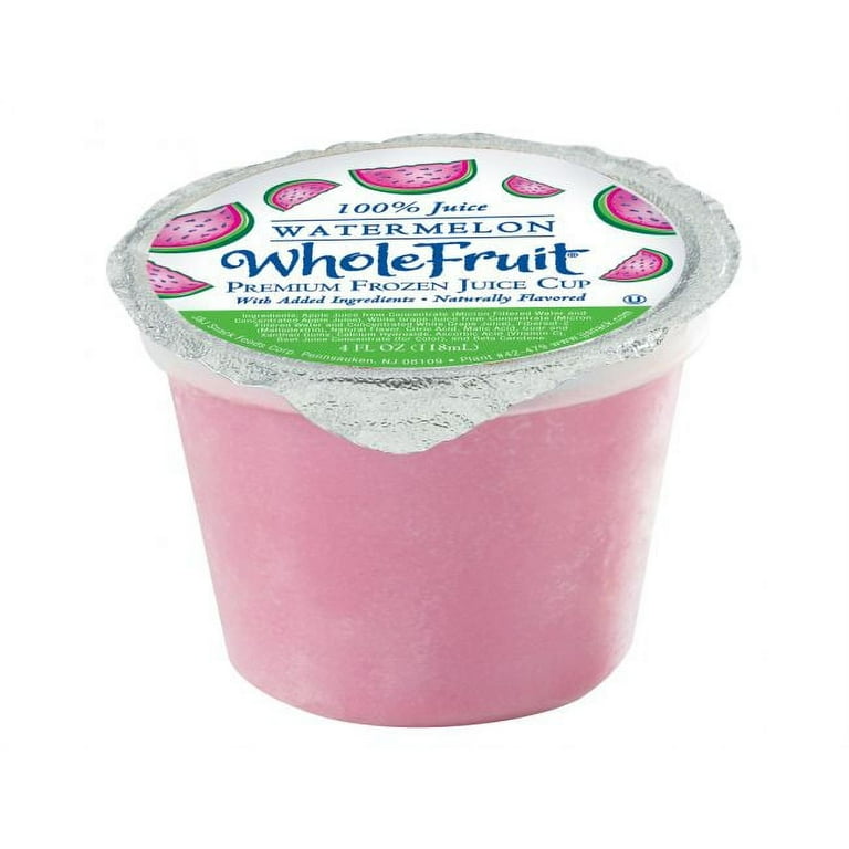 Whole fruit frozen juice clearance cups
