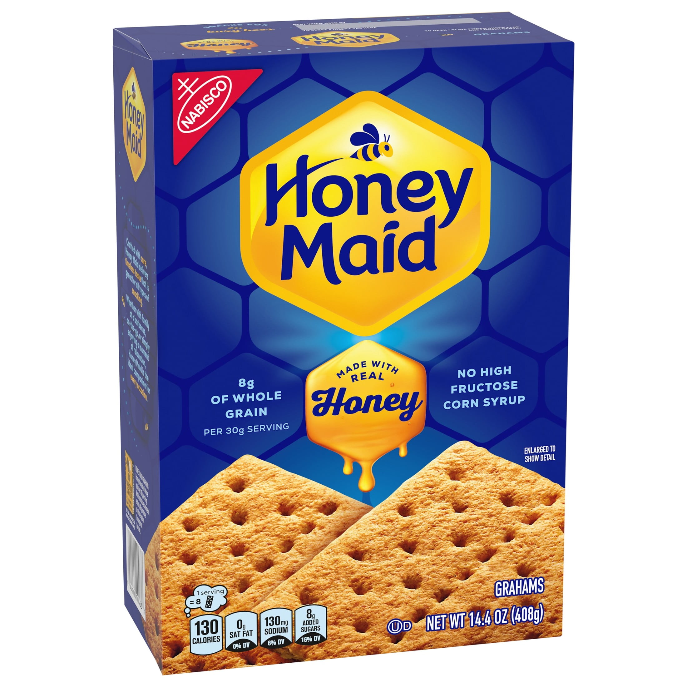 Whole Grain Honey Maid Grahams, 1X