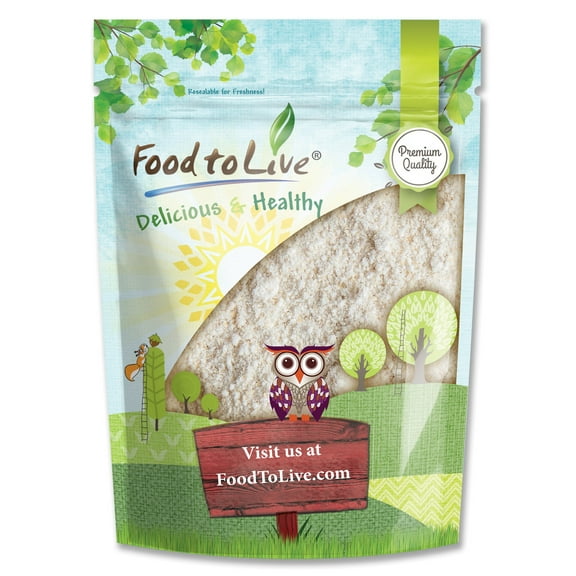 Whole Grain Oat Flour, 1 Pound — Raw, Vegan — by Food to Live