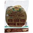 Whole Grain with Flaxseed Tortilla Wraps Kosher Certified by KSA VEGAN 5 pack Total of 100