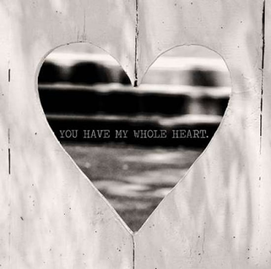 Whole Hearted Square Canvas Art - Gail Peck (24 x 24)