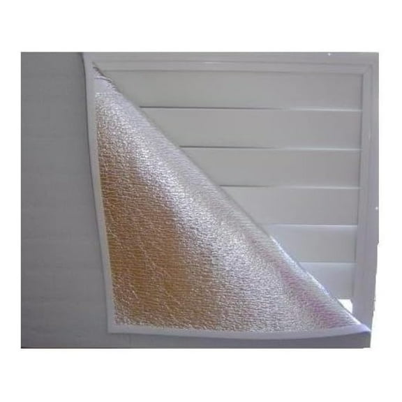 Whole House Attic Ceiling Fan Shutter Seal Cover, Fits up to 36" X " Attic Fan Shutters