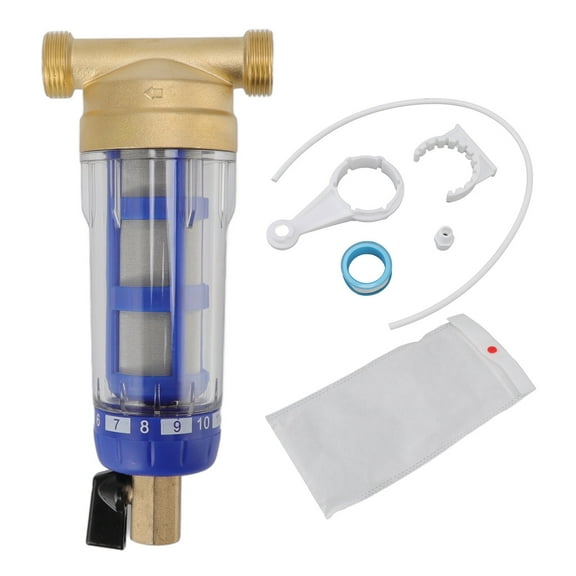 Whole House Sediment Filter, Copper Head, 40,60um, Protect Appliances Extend Life