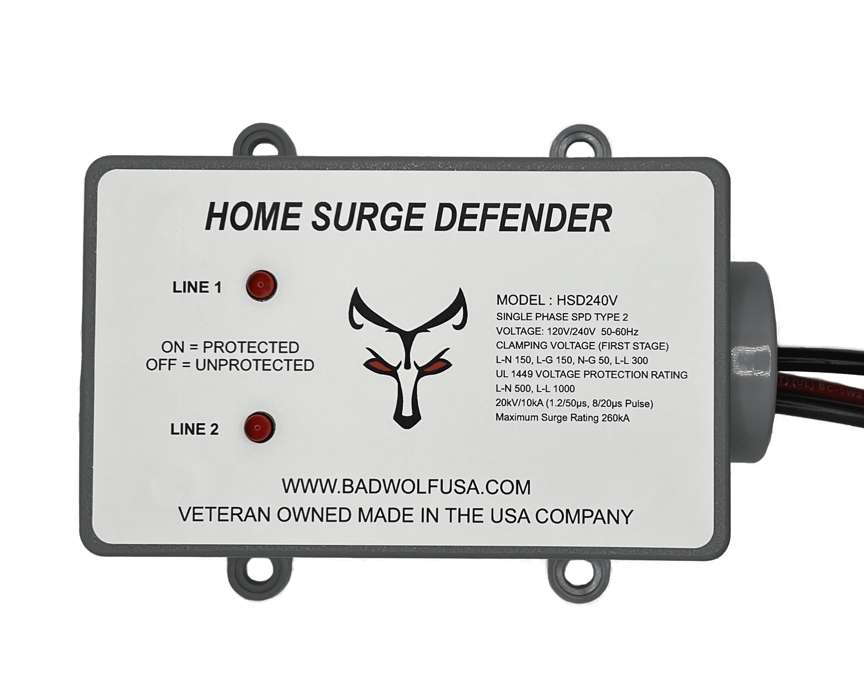 Whole House Surge Protector Lightning Shield and Home EMP Protection