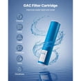 thumbnail image 1 of Whole House Water Filter Replacement Cartridge,4.5"x20"GAC Activated Carbon,Replacement Filter for Whole Home Water Filtration System,Reduce Chlorine,Chemicals,VOCs,Taste,Odor, 1 of 12