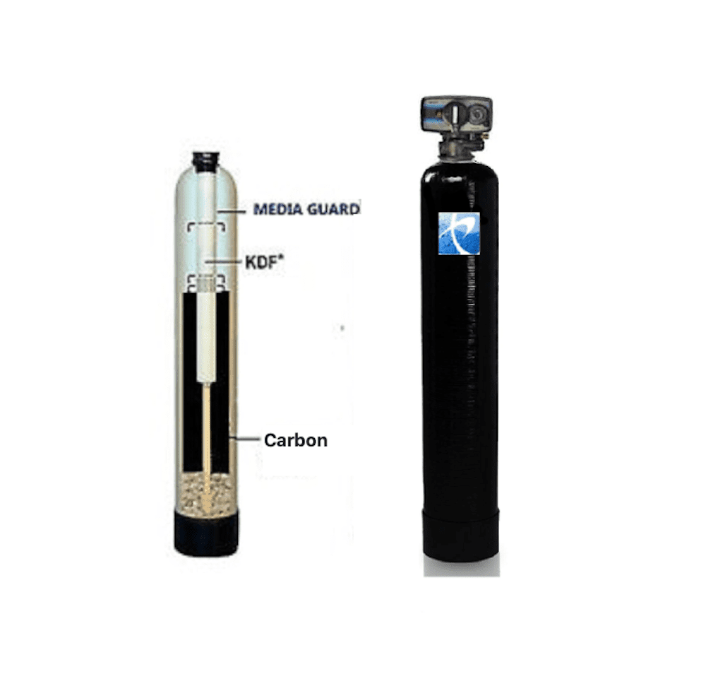 Whole House Water Filtration System + KDF 55 | 9"x 48" Tank - 1.0 Cubic ...