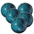 thumbnail image 1 of Whole Housewares 3" Glass Mosaic Sphere Decorative Balls (5 Count), 1 of 7