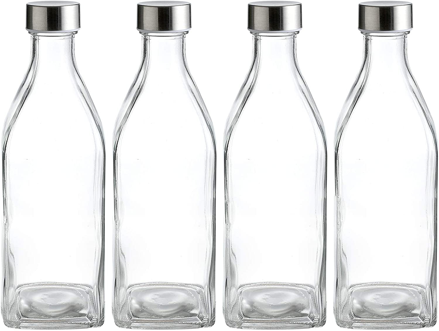 34 oz Clear PET Plastic Water Bottles - 4691B28-B