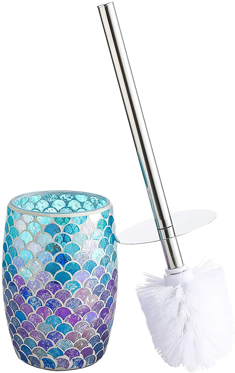 Whole Housewares Bathroom Accessories Toilet Brush Set - Blue Toilet Bowl | 1