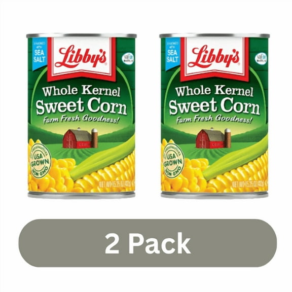 Whole Kernel Sweet Corn, 15.25 Oz (2 Pack)