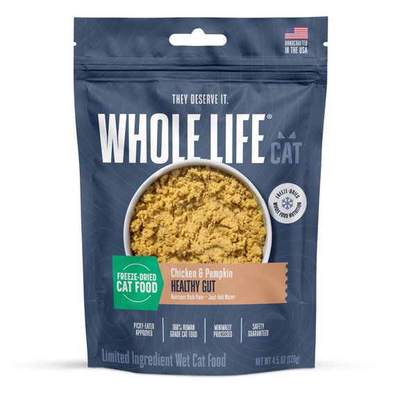 Whole Life Pet Nature’s Remedy Healthy Gut Whole Food Supplements For Cats, 4.5oz