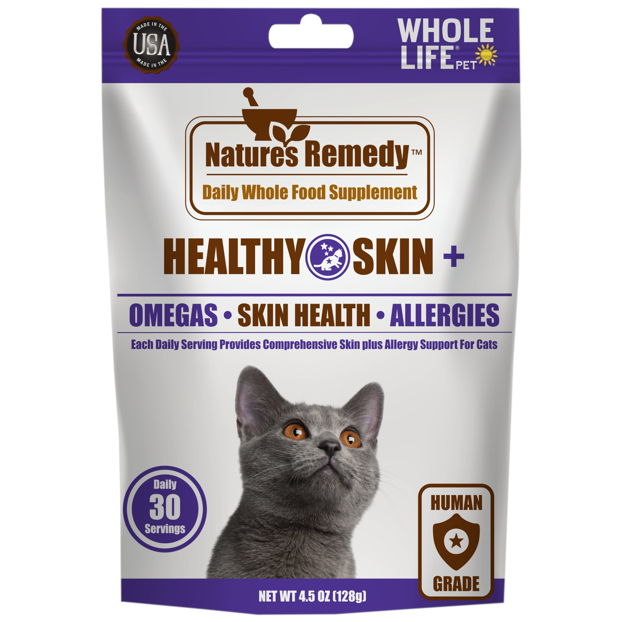 Cat skin outlet supplement