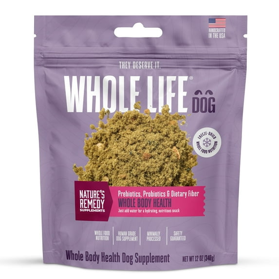 Whole Life Pet Nature’s Remedy Whole Body Health Whole Food Supplements For Dogs, 12oz