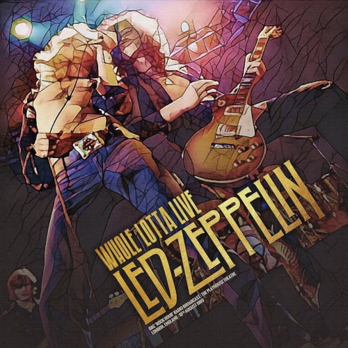Whole Lotta Live (Yellow Vinyl LP) Led zeppelin (Vinyl Record)