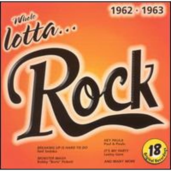 Pre-Owned Whole Lotta Rock: 1962-1963 (CD 0078736486825) by Various Artists