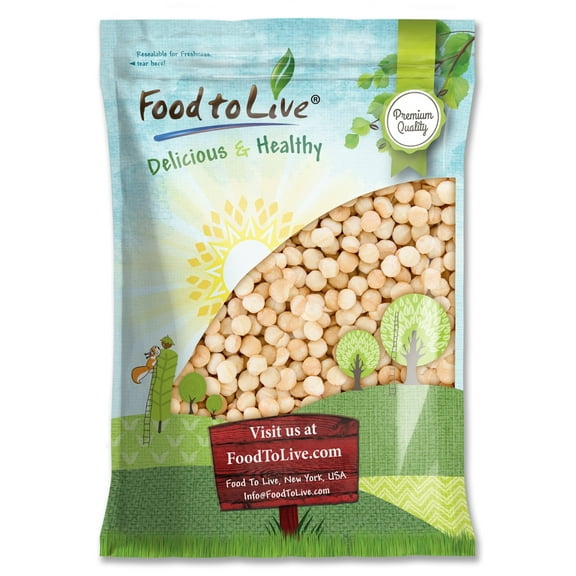 Whole Macadamia Nuts, Non-GMO Verified, 12 Pounds - Kosher, Raw, Vegan - by Food to Live