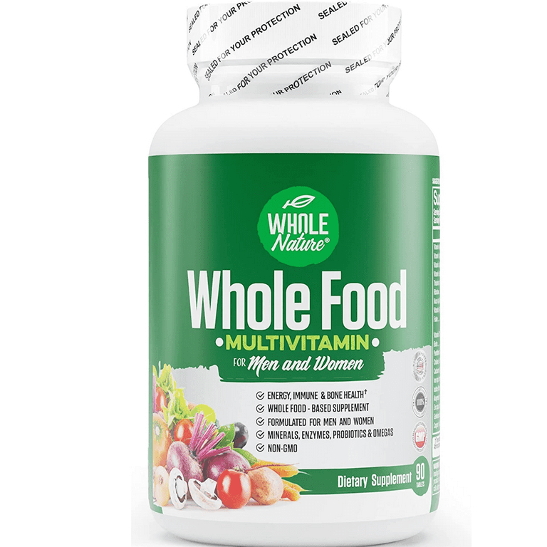 Whole Nature s Whole Food Multivitamin with Probiotics and Omega