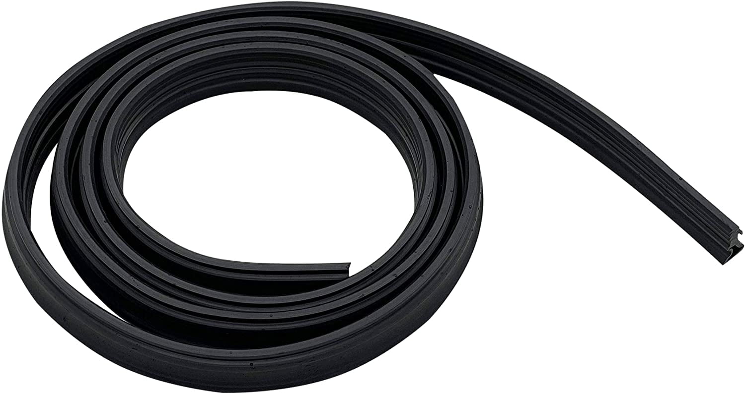 Whole Parts Dishwasher Door Gasket (Black) Part #WP9743590  - Replacement & Compatible With Some Whirlpool Dishwashers