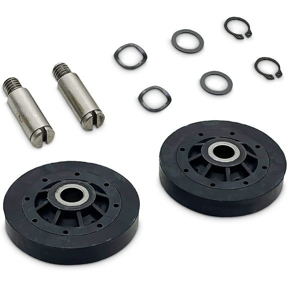 Whole Parts Dryer Roller Kit Part# RB170002 - Replacement & Compatible with Some Alliance and Speed Queen Dryers