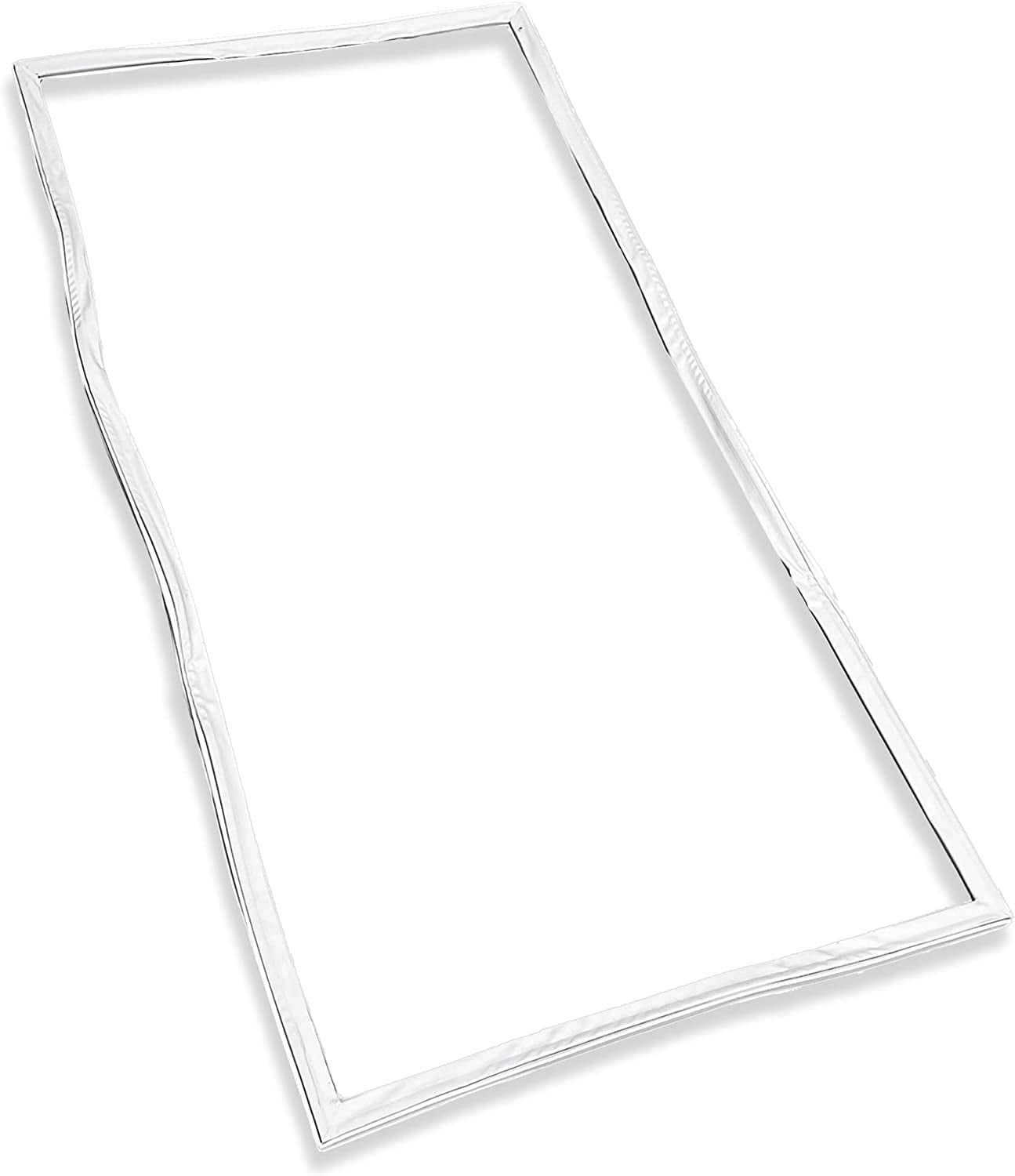 Whole Parts Freezer Door Gasket (White) Part# 5304507201 - Replacement & Compatible with Some Crosley, Frigidaire, Gibson, Kelvinator, Kenmore and White Westinghouse Freezers