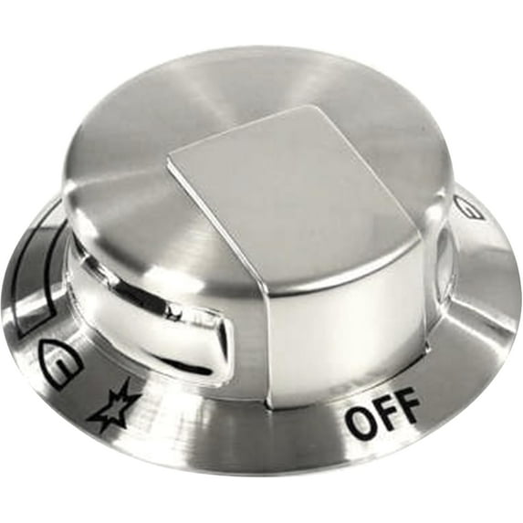 Whole Parts Range Burner Control Knob Part# 318905202 - Replacement & Compatible with Some Electrolux and Frigidaire Ranges