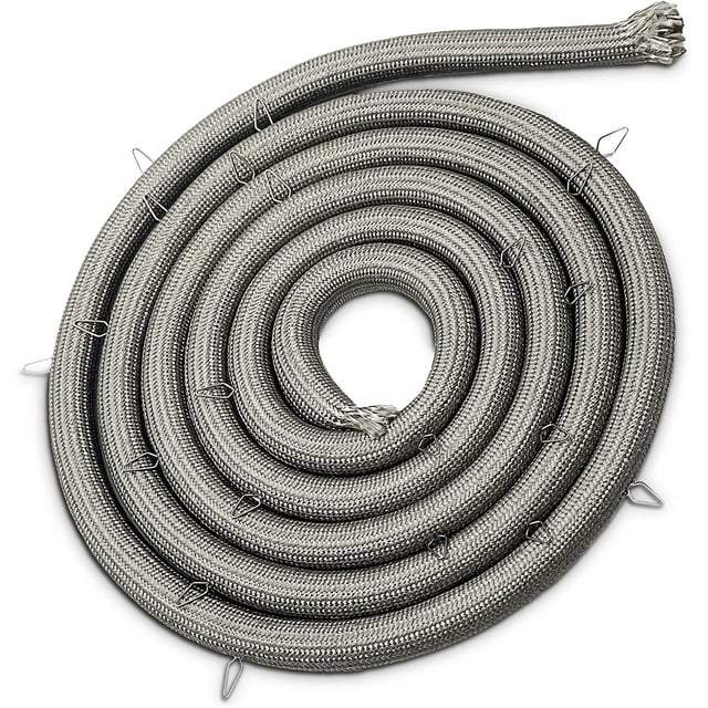 Whole Parts Range Oven Door Seal Gasket (Includes 21 Mounting Clips) Part DG6300093A