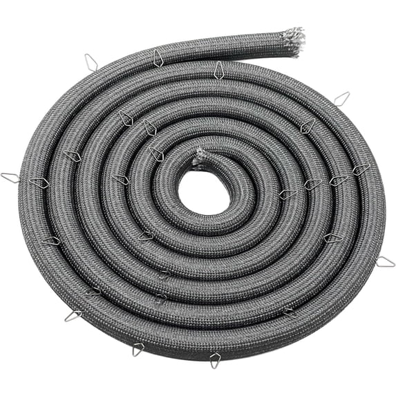 Whole Parts Range Oven Door Seal Gasket (Including 27 Mounting Clips) Part# DG63-00705A - Replacement and Compatible with Some Samsung Ranges or Ovens
