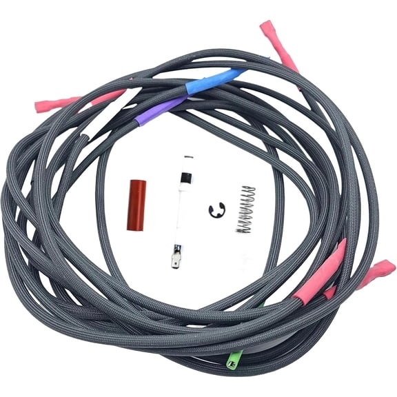 Whole Parts Range Oven Top Burner Electrode Kit (Including Electrode Ignitor and 5 Wires) Part# 814883 - Replacement and Compatible with Some Wolf Ranges or Ovens