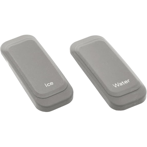 Whole Parts Refrigerator Dispenser Actuator Pad Part# W10133606 - Replacement & Compatible with Some Whirlpool, Jenn Air and Kitchen Aid Refrigerators