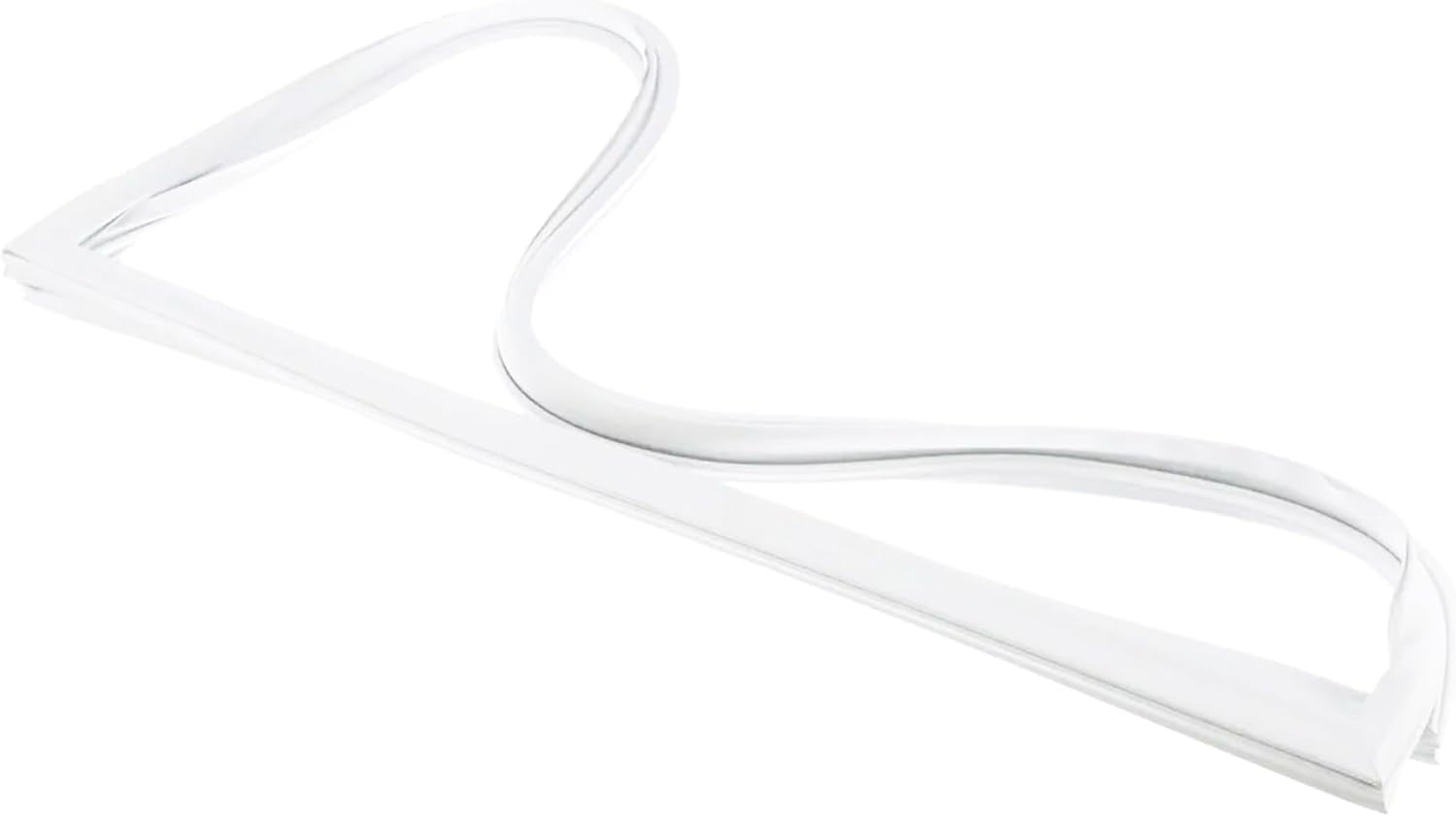 Whole Parts Refrigerator Freezer Door Seal Gasket, White Color, Part