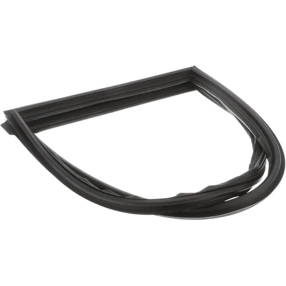 Whole Parts Refrigerator French Door Seal Gasket (Black Color) Part# W10830047 - Replacement & Compatible with Some Jenn Air, Kitchen Aid and Whirlpool Refrigerators
