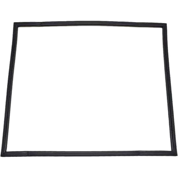 Whole Parts Refrigerator Fresh Food Door Seal Gasket (Black) Part# W10849442 - Replacement & Compatible with Some Amana, Jenn Air, Kitchen Aid, Maytag and Whirlpool Refrigerators