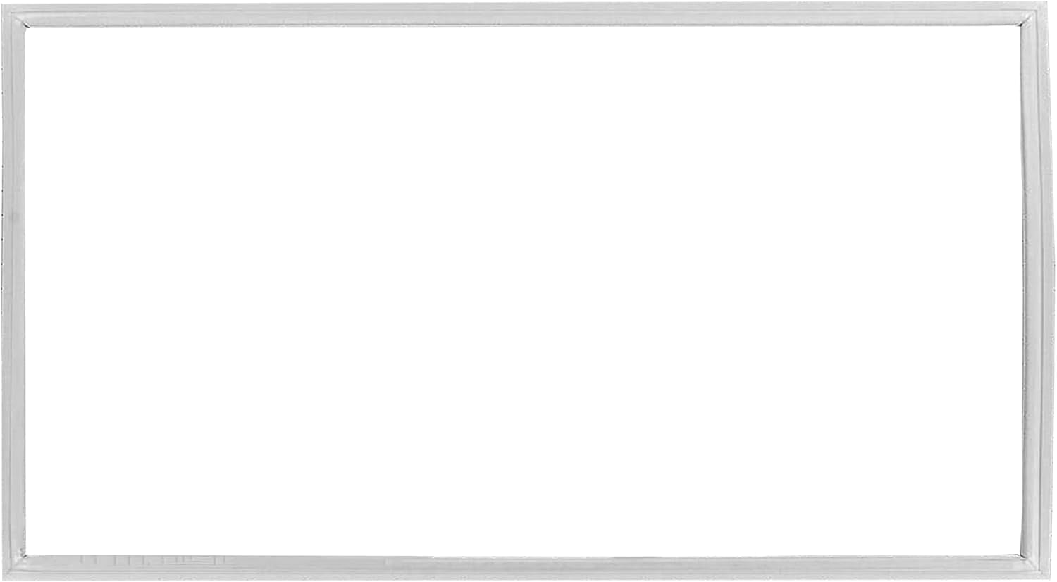 Whole Parts Upright Freezer Door Seal (Magnetic Strip Inside, White), Part# WP4357099 - Replacement & Compatible with Some Whirlpool, Frigidaire, Amana, Admiral, Crosley and Roper Refrigerators.