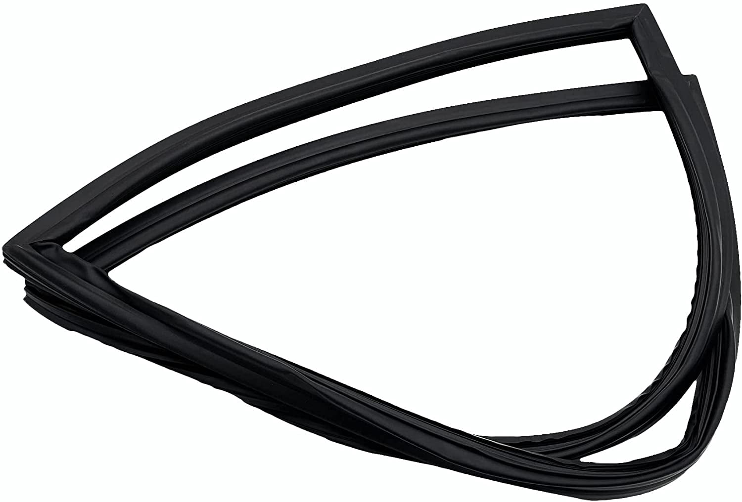 Whole Parts W10436252 Door Gasket, Black for Freezer Section 