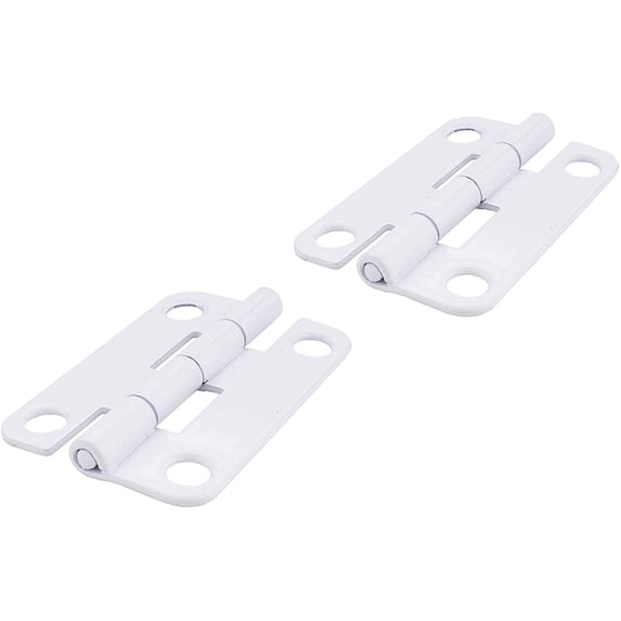 Whole Parts Washer/Dryer Door Hinge Part # 134412400 (Set of 2) - Replacement & Compatible With Some Frigidaire Washers
