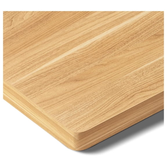 Whole-Piece Particle Board Table Top for Standing Desk and Home Office Desk DIY, 60x24x1 Inch Maple Desk Top