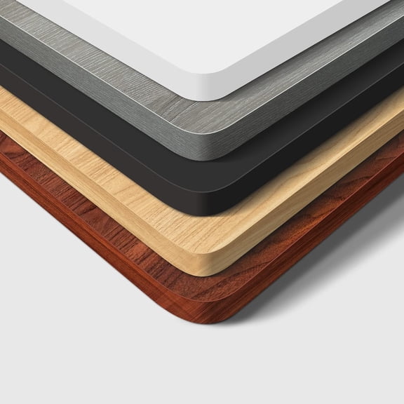 Whole-Piece Particle Board Table Top for Standing Desk and Home Office Desk DIY, 60x24x1 Inch Maple Finish