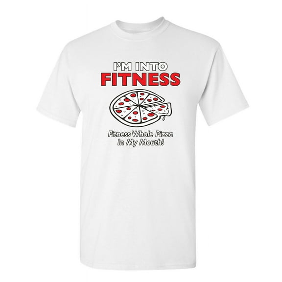 Whole Pizza Sarcastic Humor Graphic Novelty Super Soft Ring Spun Funny T Shirt