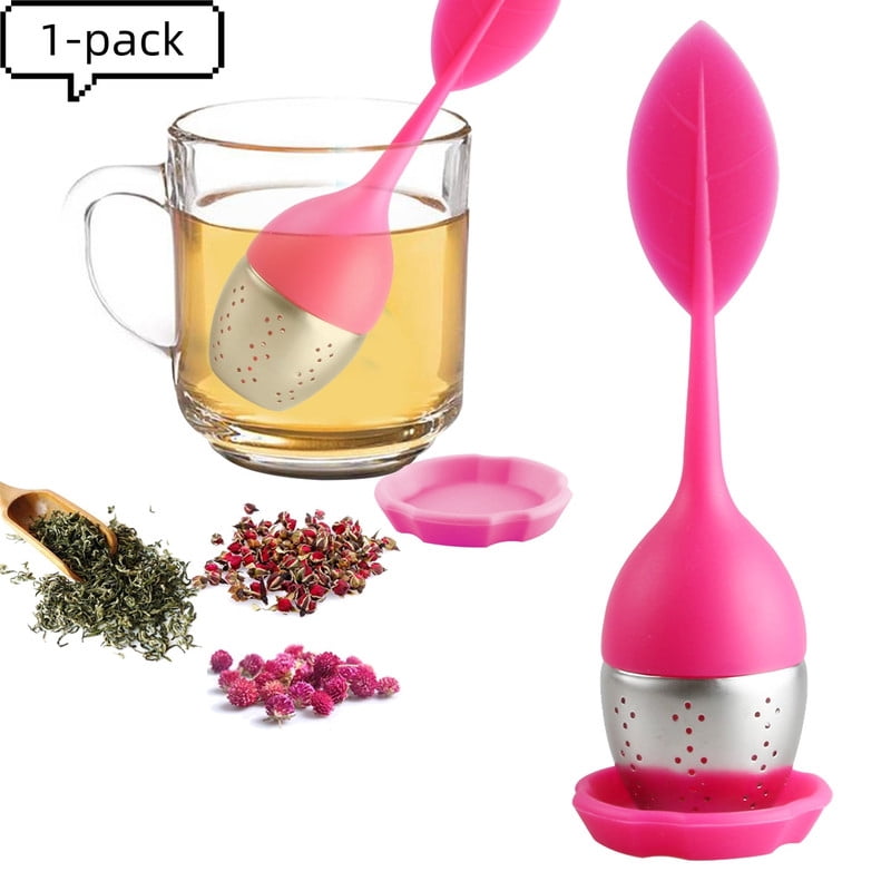 Whole Sale Deals Premium Silicone Tea Infuser Set (1-Pack) - Dual-Layer ...