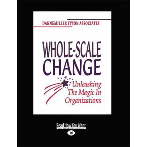 Pre-Owned Whole-Scale Change (Large Print 16pt) (Paperback) 1459633407 9781459633407