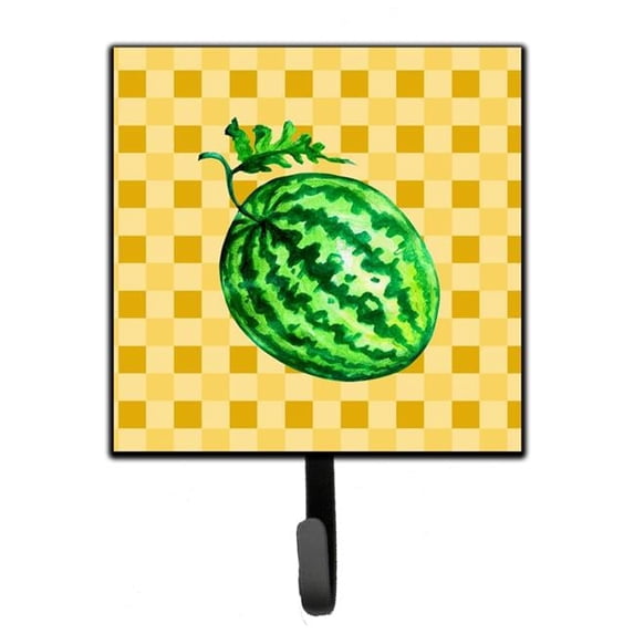 Whole Watermelon on Basketweave Leash or Key Holder