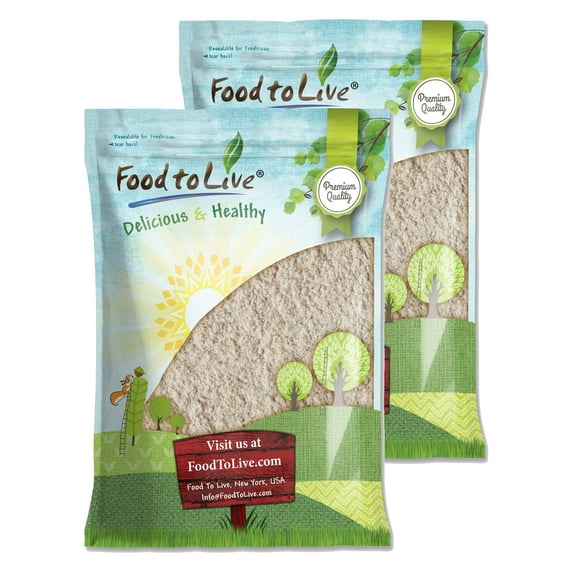 Whole Wheat Flour, 20 Pounds Kosher, Raw, Vegan by Food to Live