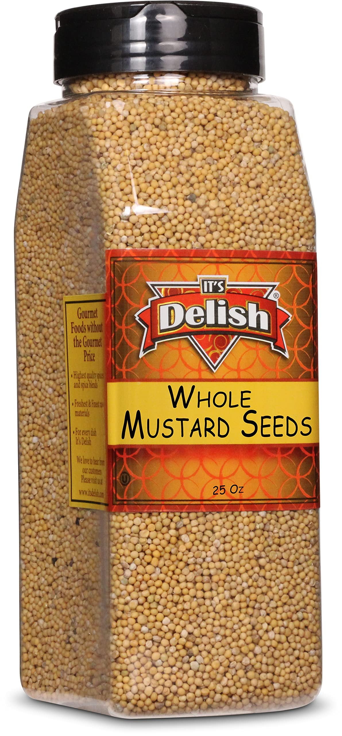 The Mustard Seeds☆Mustard Seeds Yellow Mustard Seed Organic – Whole Spice, Inc.