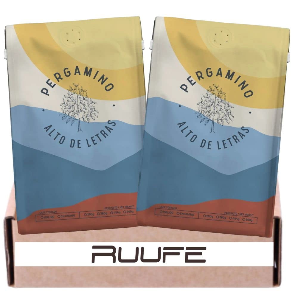 Whole bean coffee (Pck of 2) 12.6 oz Dark chocolate, ripe strawberries