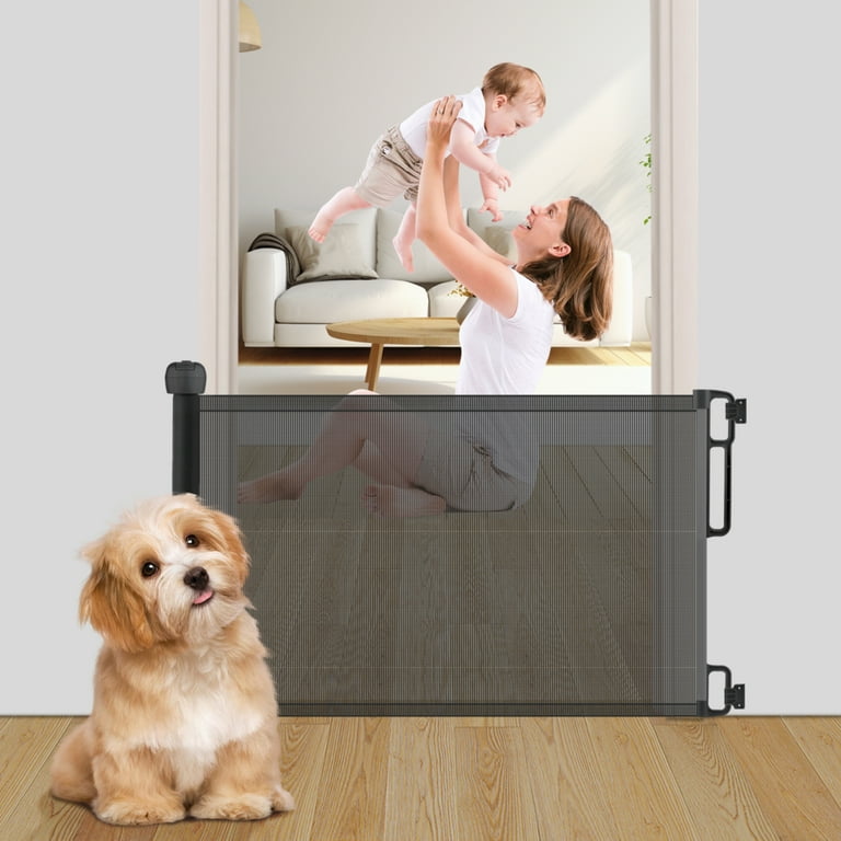 Dog gate 45 inches wide best sale