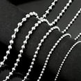 thumbnail image 1 of Wholesale 1.5/2/2.4/3mm DIY Ball Chain Necklace Stainless Steel Jewelry In Bulk, 1 of 7