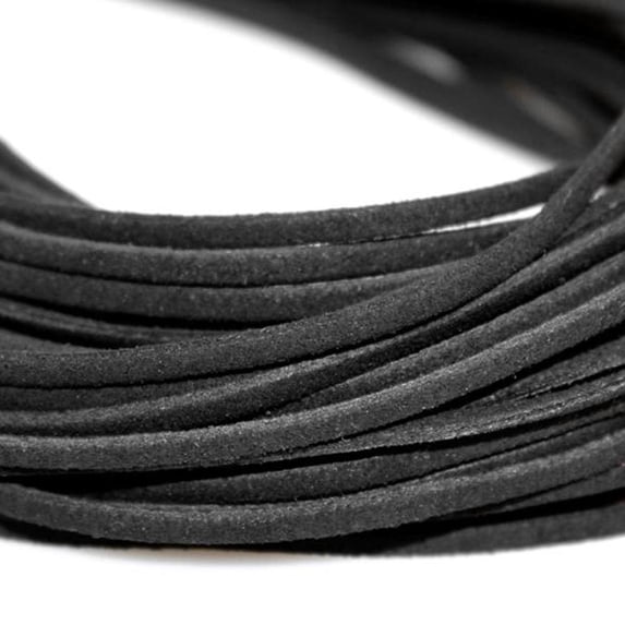 Wholesale 10pcs Black Coffee Suede Leather String Necklace Cords 55cm Craft NEW D2O4
