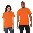 thumbnail image 1 of Wholesale 12 x OTTO 6.1 oz. Comfy Cotton Jersey Knit Unisex Heavyweight Comfy Tee T-Shirt - B. Orange - (12 Pcs), 1 of 3